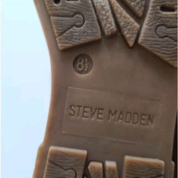 Steve Madden Platform Sock Booties Tan Size 8.5‎ - Picture 6 of 10